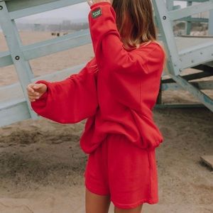 Daily Drills Women’s Sweat Shorts ❤️ Color: Heart - Size: XS/S